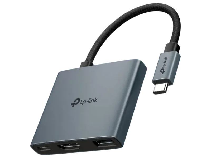 TP-Link UH3020C USB 3.0 Type-C 3 in 1 Hub 4K@60Hz HDMI 100W Powerful Fast Charging USB Adapter