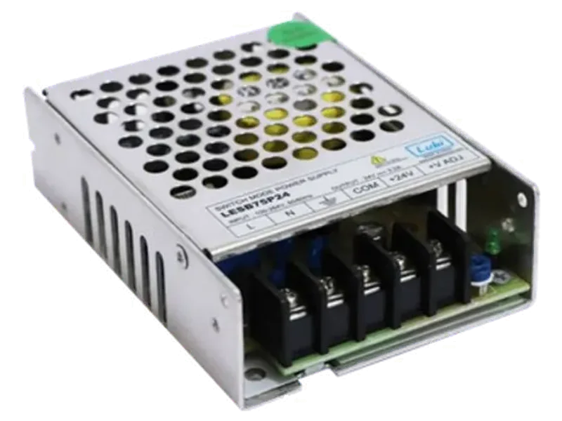 LUBI Switch Mode Power Supply Panel Mount 12 V Single Output 6 Amp, LESB75P12 75 Watts Computer PSU with 0 SATA Cables