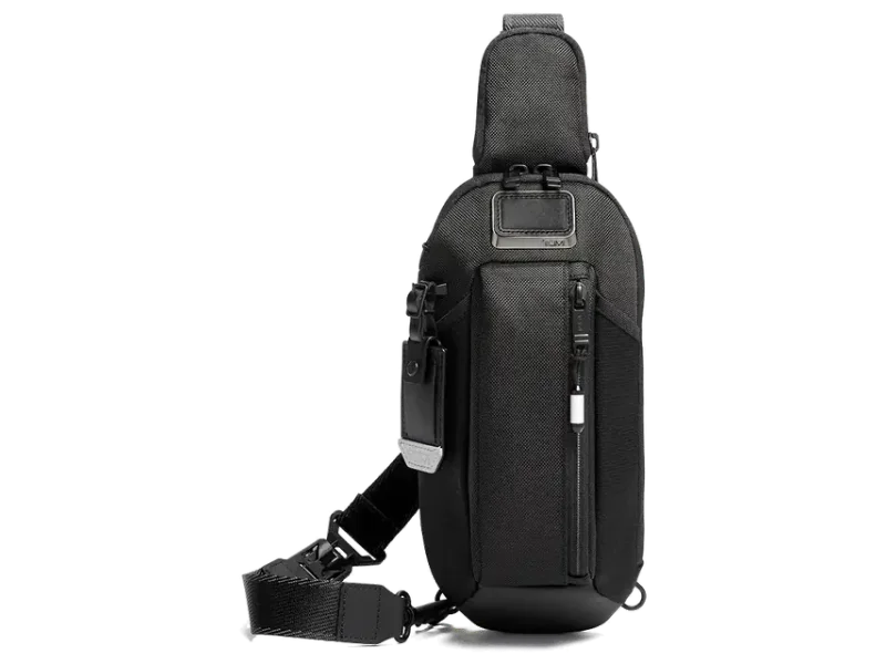TUMI Alpha Bravo Esports Pro Sling Bag, 12.0" X 5.8" X 2.5", Black, One