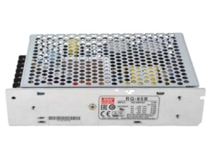 Mean Well SMPS, 5V7A 12V3.1A -5V0.5A -12V0.5A, RQ85B, panel mount Quad Power Supply 85 Watts Computer PSU with 0 SATA Cables