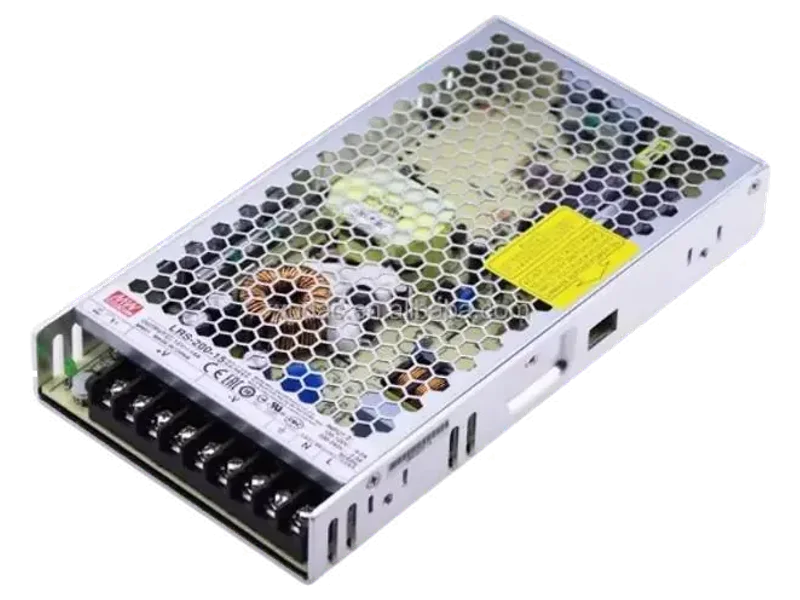 Mean Well power supply, LRS-200-15, 200 watt, 15 valt, 14 AMP, panel mount 200 Watts Computer PSU with 0 SATA Cables