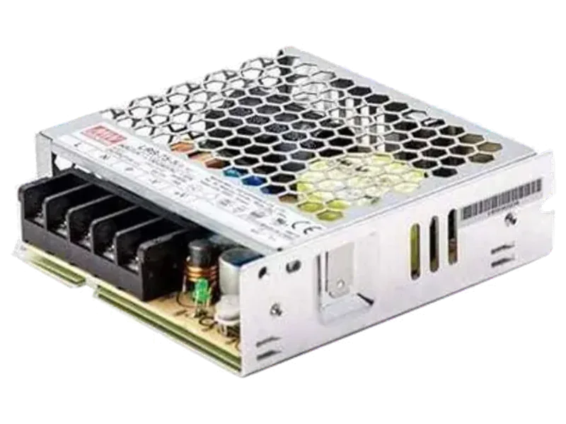 Mean Well LRS-75-5 Smps (75w), Ac to Dc 5 Volt 15 amp Panel Mount power Supply 75 Watts Computer PSU with 0 SATA Cables