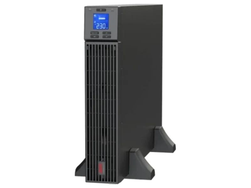 APC SRV3KL-IN 230 V Online/double-conversion Tower Model, Rack-mount Model UPS with Overload Protection with Digital Display 4 Outlet Plugs
