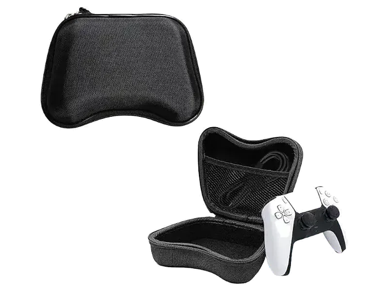 GadgetBite Game Controller EVA Case Compatible with Xbox One, Xbox, Xbox 360, PS3, PS4, PS5 PS2 or One S Wireless Controller, Game Controller Holder Hard Shell Protective Cover Storage Case(Black)