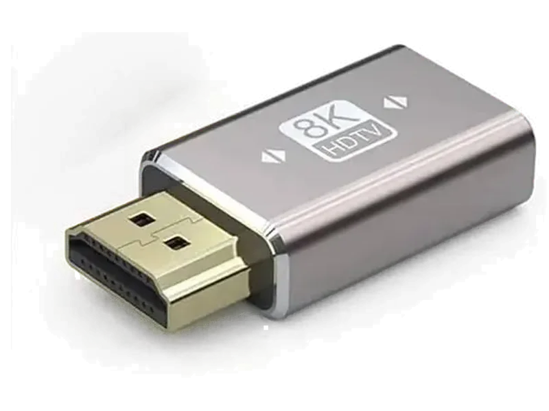 Tobo 8k HDMI to HDMI Female Adapter, Standard HDMI Adapter 2.1 Version hdmi Male to HDMI Female Extension Adapter for Camera TD-951H Laptop Accessory