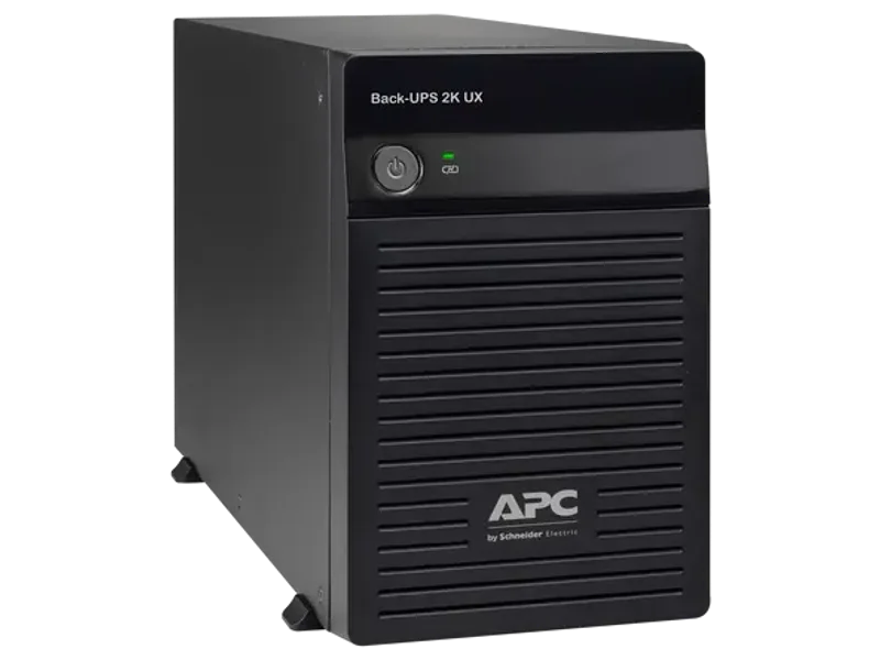 APC BACK-UPS BX2000UXI 2000VA/1200W | 230V | AUTOMATIC VOLTAGE REGULATION | LED STATUS DISPLAY | WITHOUT BATTERY WITH SELECTABLE CHARGER | SEALED MAINTENANCE-FREE & TUBULAR BATTERY COMPATIBLE UPS | USER REPLACABLE BATTERY | ENERGY EFFICIENT |