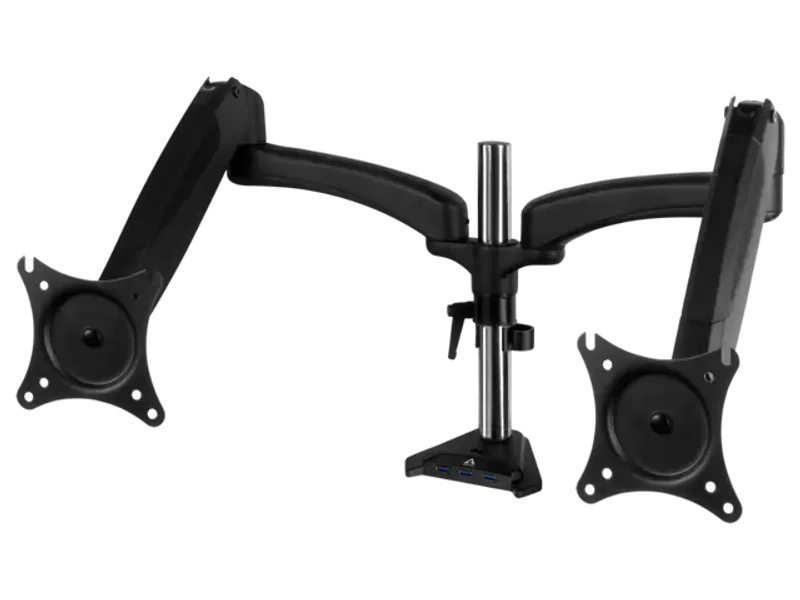 ARCTIC Z2-3D Gen-3 desk mount gas spring dual monitor arm