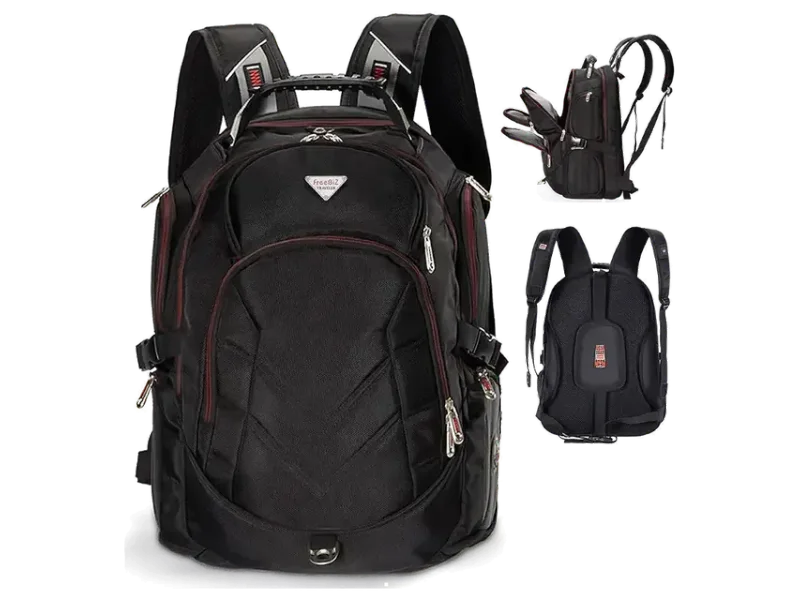 18.4 Inches Laptop Backpack Fits up to 18 Inch Gaming Laptops for Dell, Asus, Msi,Hp (Black)