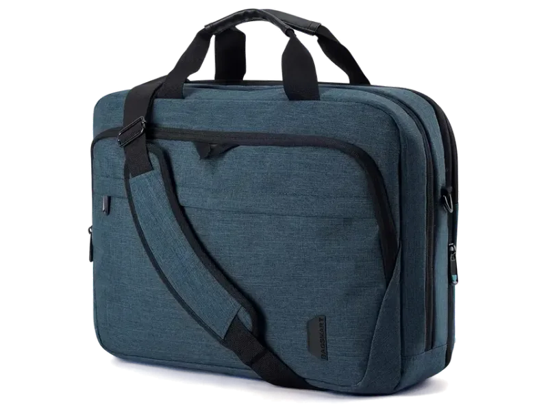 17.3 Inch Laptop Bag,BAGSMART Expandable Briefcase for Men Women Anti Theft Computer Bag