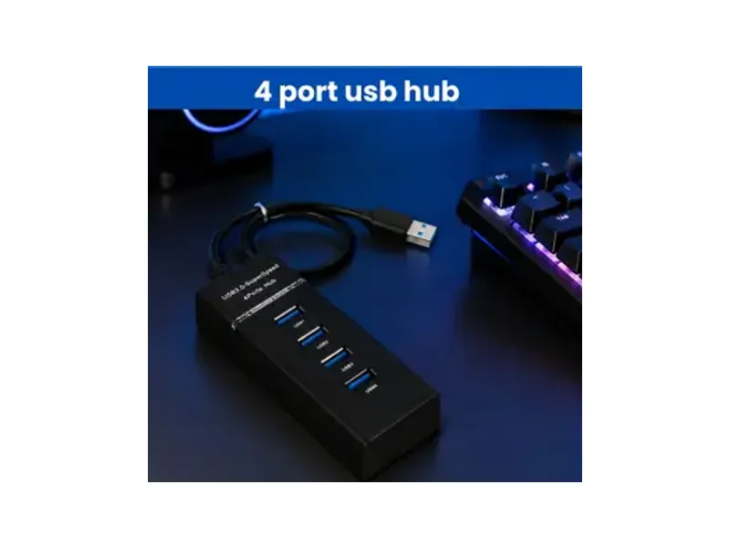 SYARA USB Hub 3.0, 4-Port High-Speed Data Expansion Hub for Laptop CZ86 USB Hub 3.0, 4-Port High-Speed...