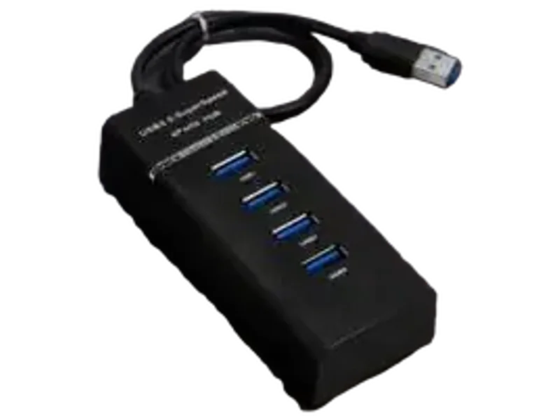 FRONY USB Hub 3.0, 4-Port High-Speed Data Expansion Hub for Laptop EX297 USB Hub 3.0, 4-Port High-Spee...