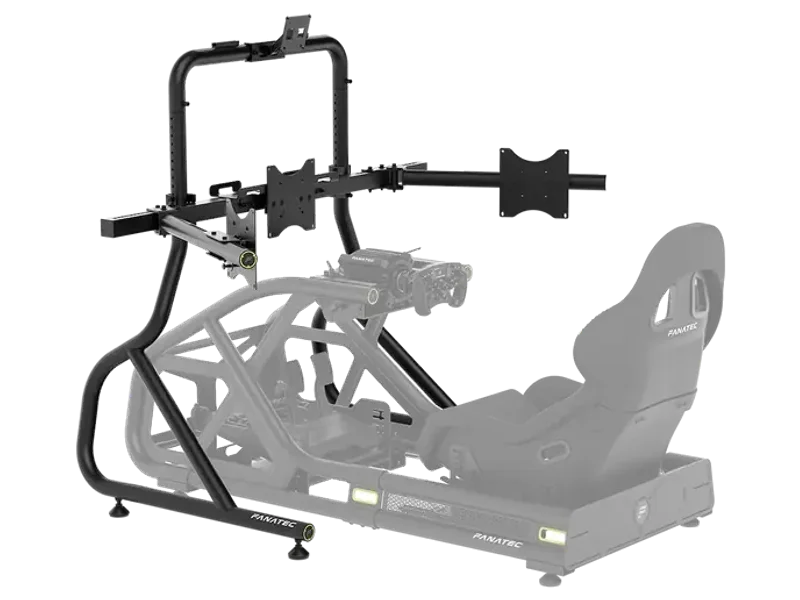 Fanatec ClubSport Cockpit Monitor Stand Triple Monitor Expansion Kit, CRD-9060003-WW (Black)