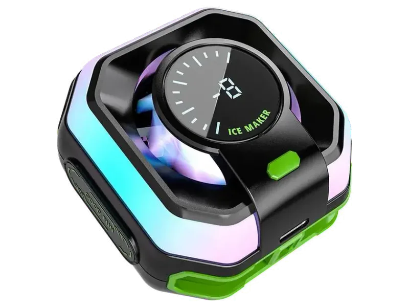Cubonic IceShield HK5 Pro Magnetic Snap-On Silent Beast AI Mode 1 Fan Ergonomic Cooling Pad with Adjustable Height
