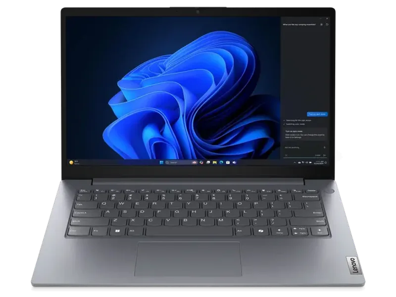Lenovo V14 G5 i3 1315U, 8 GB DDR5, 512GB SSD, DOS, 14 Inch FHD, Wi-FI and BT, Camera privacy shutter, Backpack, 1YR Onsite Warranty