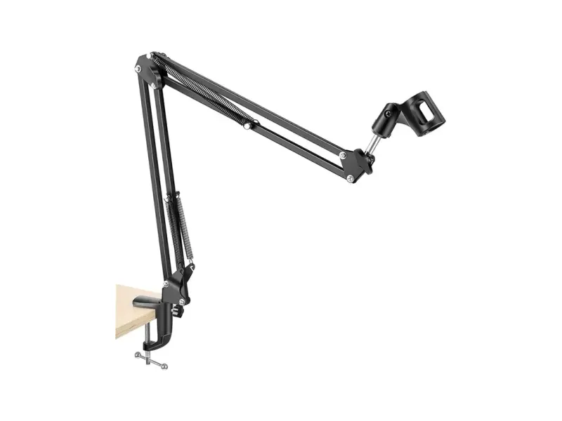 Mocking Bird NB-35 USB Condenser Microphone Stand Suspension Scissor Boom Arm Stand Adjustable Mic Stand For Studio Recording Podcasting Broadcasting Singing