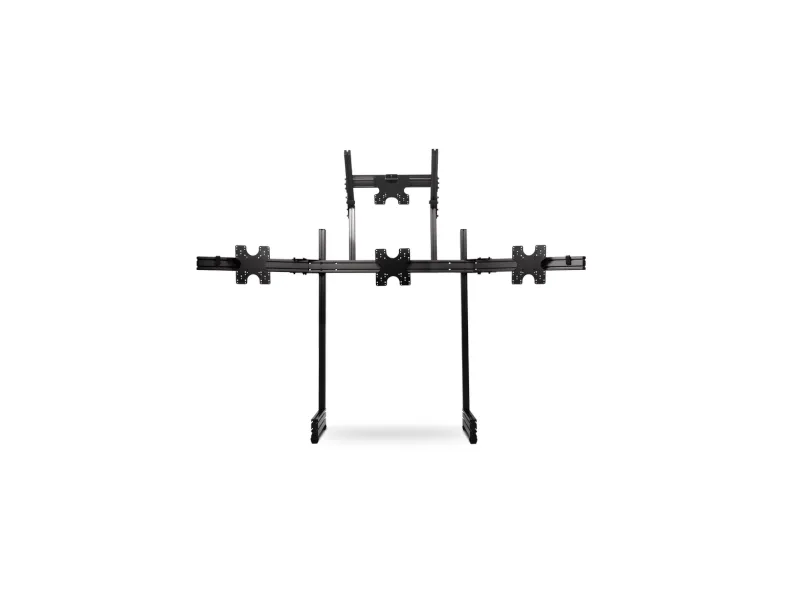 NEXT LEVEL RACING Elite Free Standing Overhead / QUAD Monitor Stand Add On Carbon Grey NLR-E007