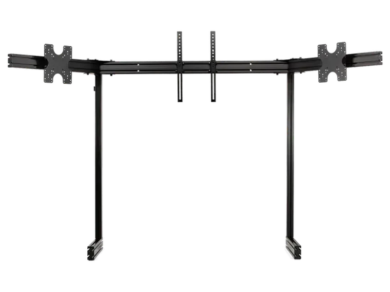 NEXT LEVEL RACING Elite Free Standing Triple Monitor Stand Black Edition NLR-E036