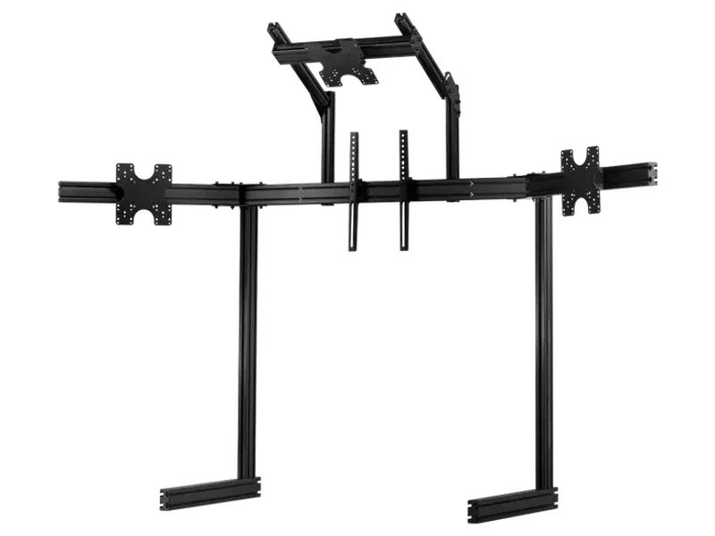 NEXT LEVEL RACING Elite Quad Monitor Stand Black Edition NLR-E037