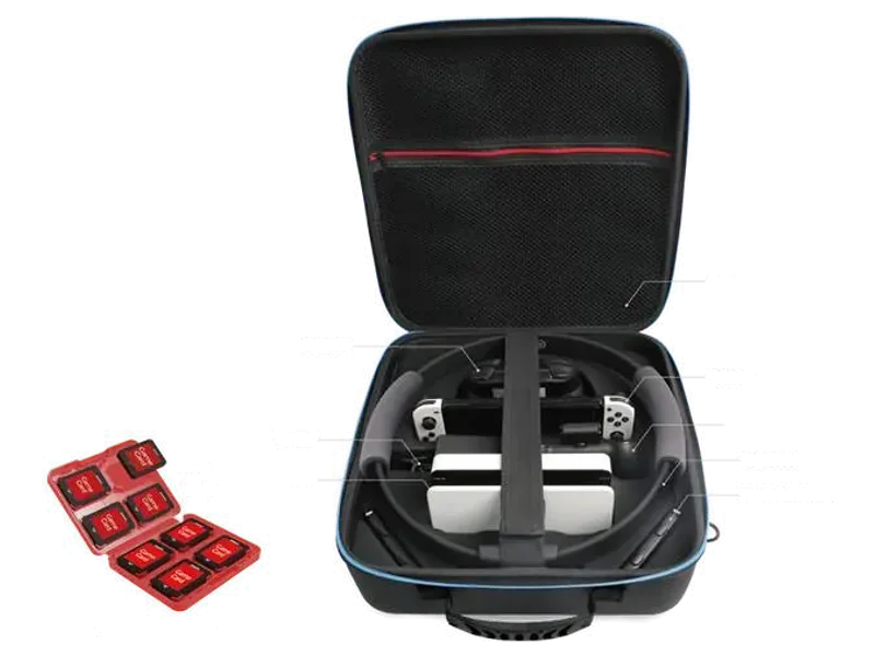 HG WORLD Dobe Carrying Travel Storage Bag For Nintendo Switch OLED | V2 Console NS-2157 Gamepad