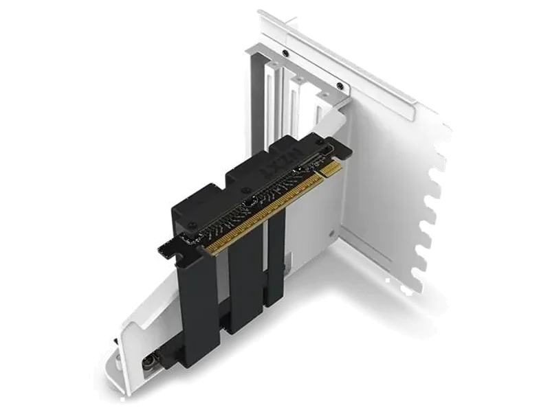 NZXT H7 Series (PCIe 4.0x16) Vertical GPU Bracket Kit With 175mm Riser Cable (White)