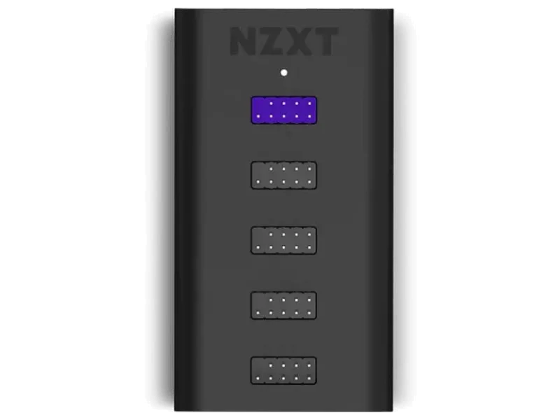 NZXT USB 2.0 4 Port Internal USB Hub (GEN 3) (MATTE BLACK)