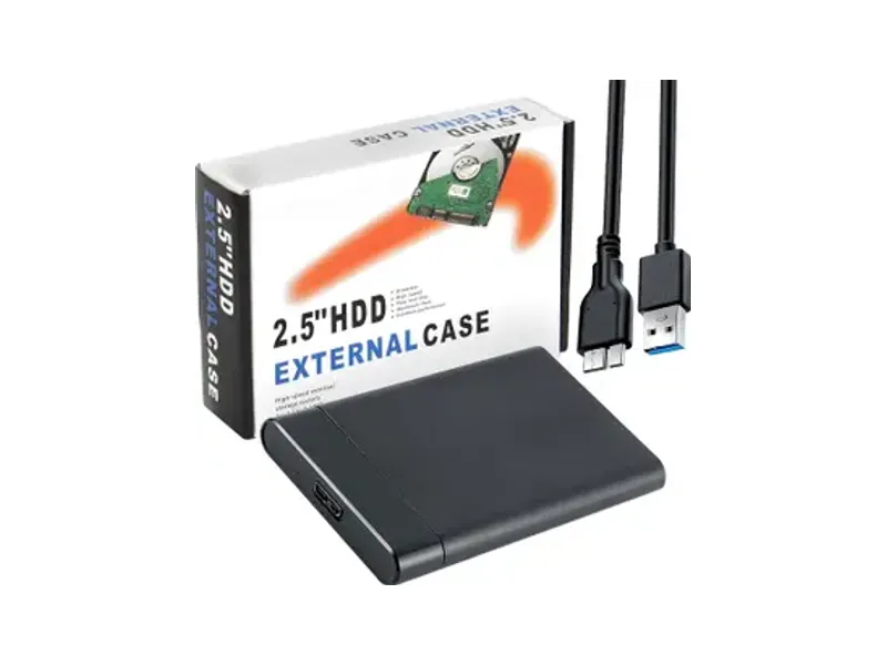 SAENTE 2.5" SATA External Hard Disk Case – USB 3.0 Enclosure 2.5 inch Shock Resistant SATA HDD Enclosu...