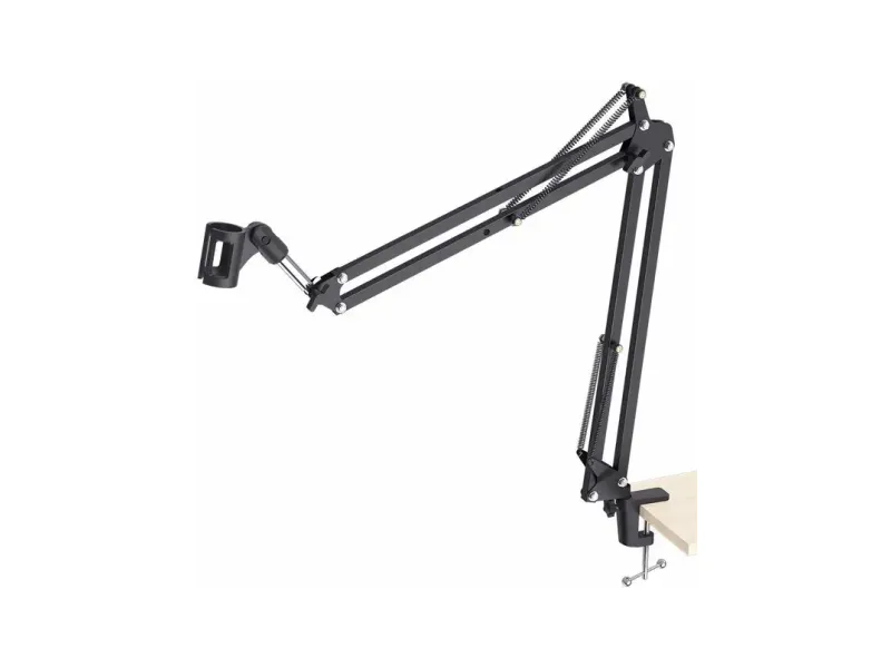 sriaarnika Professional Recording Microphone Stand Suspension Boom Scissor Arm Folding Stand