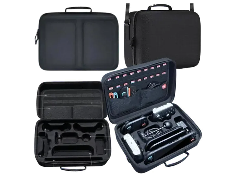 TMG Storage Bag for Switch 2,Protective Hard Travel Carry Case for Switch 2 Gaming Accessory Kit