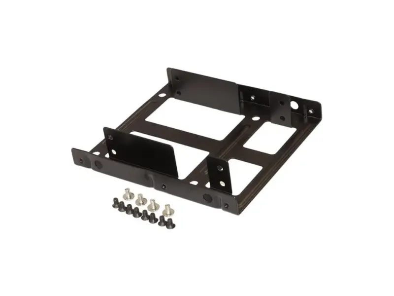 VOOCME 2.5" to 3.5" Bay Dual SSD Mounting Bracket Trey HDD Bracket Internal Hard Drive 2.5 inch Shock Resistant Water Proof Internal Hard Drive 2.5" and 3.5" Dual Bay