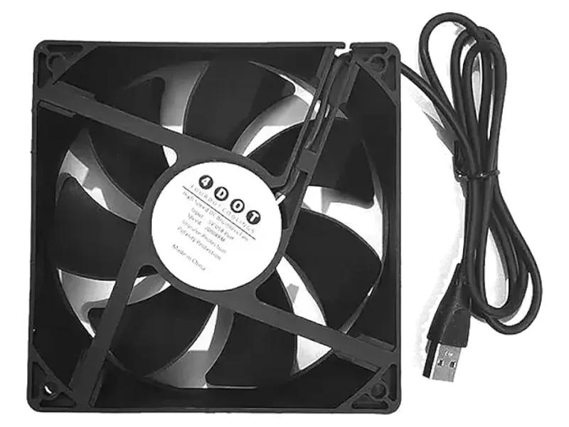 Fourdot 120mm 5Inch Fan 5V DC with USB connector Model 12038