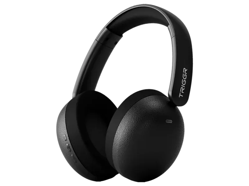 TRIGGR Punkheadz Z3 with Latest BT v6.0, 50H Battery, Dual Pairing, 40mm Drivers, ENC Bluetooth