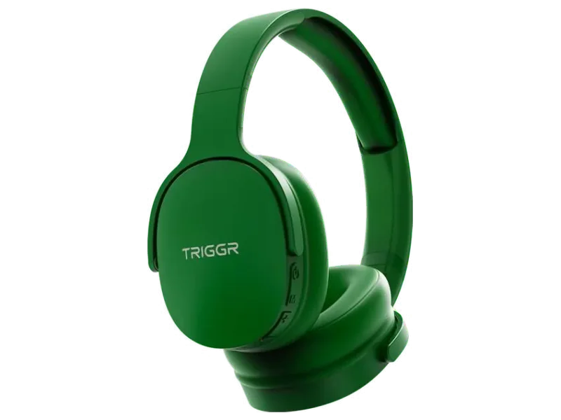 TRIGGR Trinity 2 with Dual Pairing, ENC, Fast Charge, 50H Battery, Rubber Finish, v5.3 Bluetooth