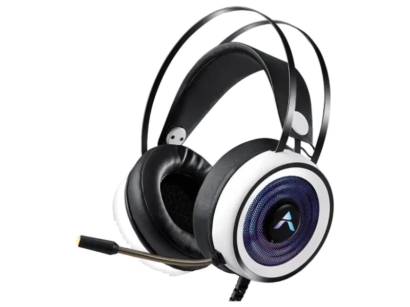 ADCOM Striker USB Wired with 50mm Drivers, Omni-Directional Mic, Comfortable Design Wired
