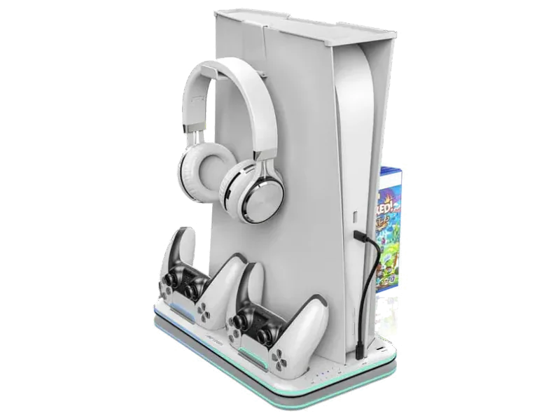 ANT ESPORTS Dock 5 RGB Cooling and Charging Station for Sony PS5