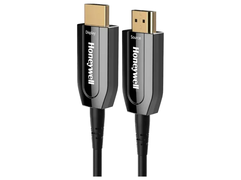 Honeywell HDMI AOC 2.1 Complaint 20 Meters, Transmission Speed of 48GBPS, Supports UHD Resolution of 8K@60Hz, Male-to-Male, High-Speed Fiber Optics Cable, Compatible with TV, Gaming Console, etc.