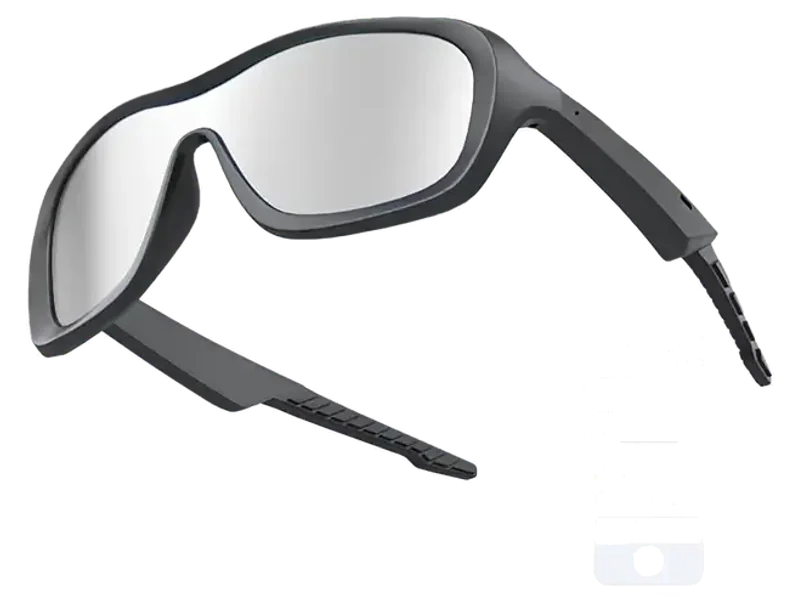 Bluetooth Smart Glasses, for Sports/Cycling/Running, Bone-Conduction Music Glasses, Intelligent Voice Navigation,
