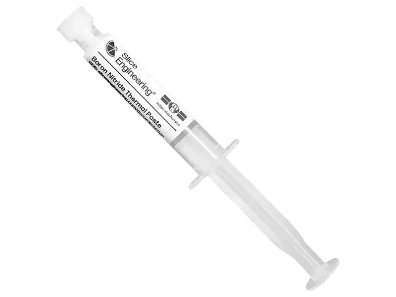 Boron Nitride Paste (5 cc) by Slice Engineering | Improve Conductive Heat Transfer | Maintain Stable Temperatures | 3D Printing | Thermowells | RTD Sensors | Thermistors | Thermocouples | Heaters