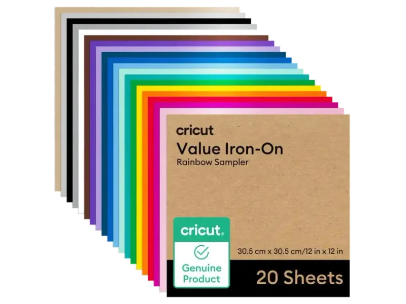 Circuit Value Iron-On, Rainbow Sampler - 12 in x 12 in (20 ct)