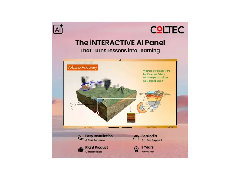 Coltec Inspire Series 86 Interactive Flat Panel Display