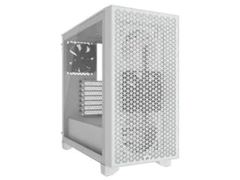 Corsair 3000D Airflow Tempered Glass Mid-Tower - White (CC-9011253-WW)