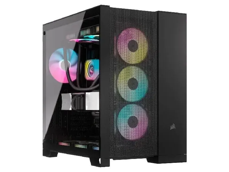 CORSAIR 6500D AIRFLOW TEMPERED GLASS SUPER MID-TOWER, BLACK