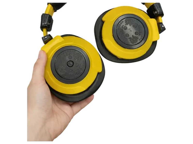 FraggerTech The ampredator™ - Yellow Wired Gaming