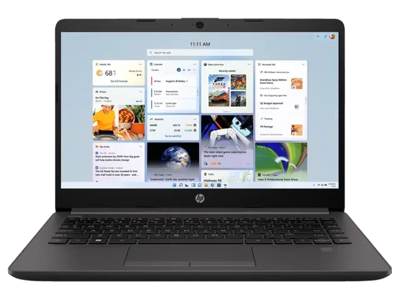 HP 240R G9 \14 INCH HD\I3 1315U\8GB\512GB\PLASTIC\DARK ASH\WIFI 6\NORMAL COPILOT\DOS\1 YEAR
