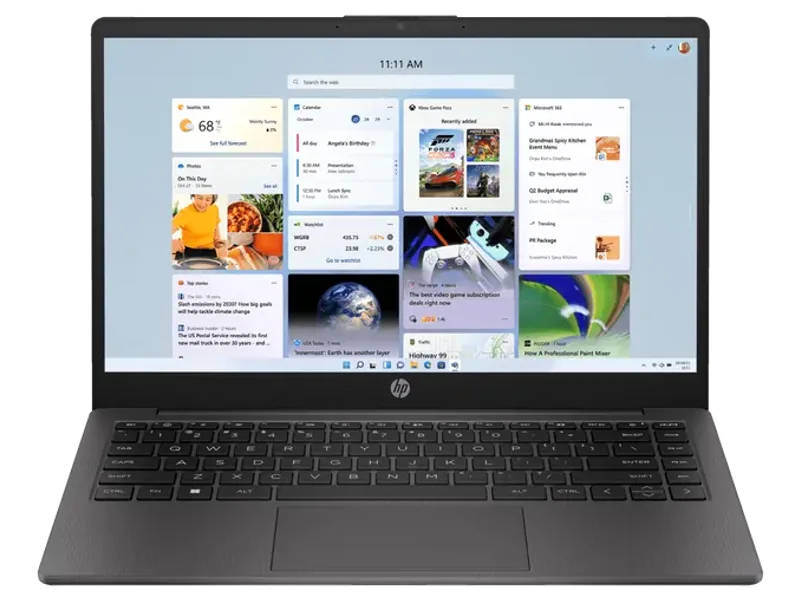 HP 245 G10 \14 INCH HD\R5 7520U\8GB\512GB\PLASTIC\DARK ASH\WIFI 6\DOS\1 YEAR