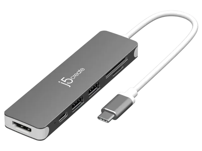 J5CREATE USB-C TO 4K HDMI MULTI-PORT HUB
