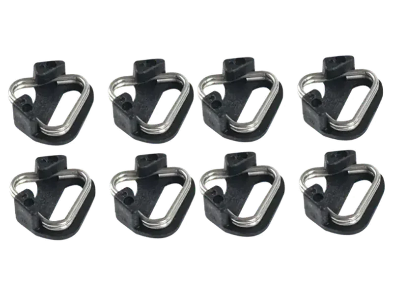 jojofuny 20 Pcs Camera Strap Triangle Ring Buckle