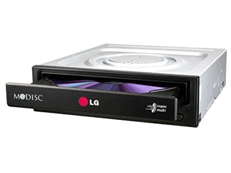 LG GH24NS95 DVD Writer 24X SATA Internal OEM (Black)