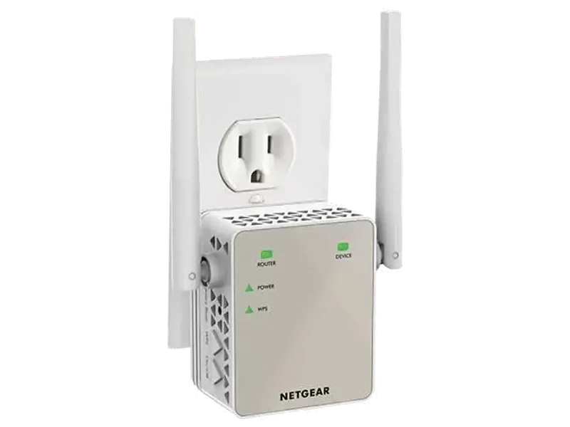 NETGEAR WIFI RANGE EXTENDER EX6120 WITH AC1200 DUAL BAND WIRELESS SIGNAL BOOSTER