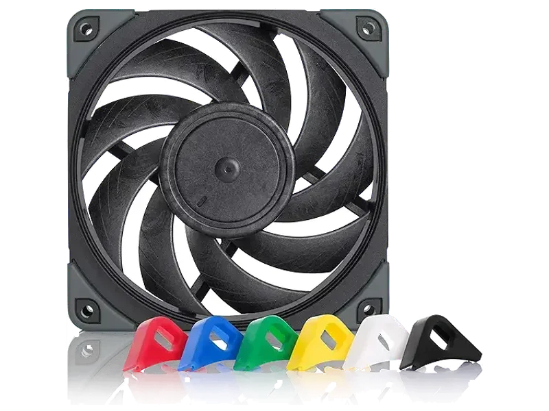 Noctua NF-A12x25 PWM chromax.Black.swap, Premium Quiet Fan, 4-Pin (120mm, Black)