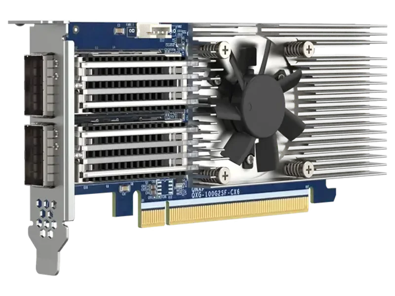 QNAP QXG-100G2SF-CX6